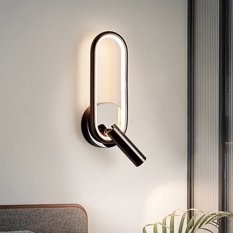 Bedroom bedside lamp rotatable decorative lamp 33 01