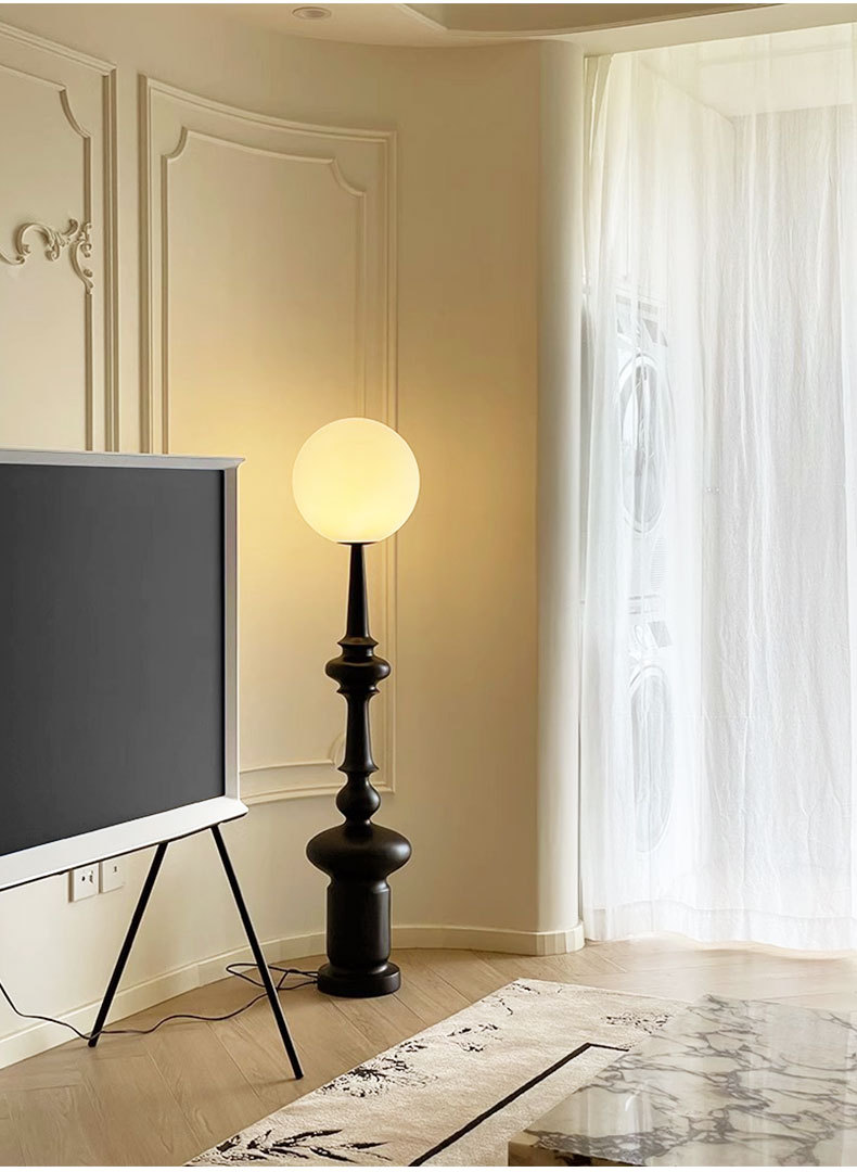 Light luxury Roman column art floor lamp 28