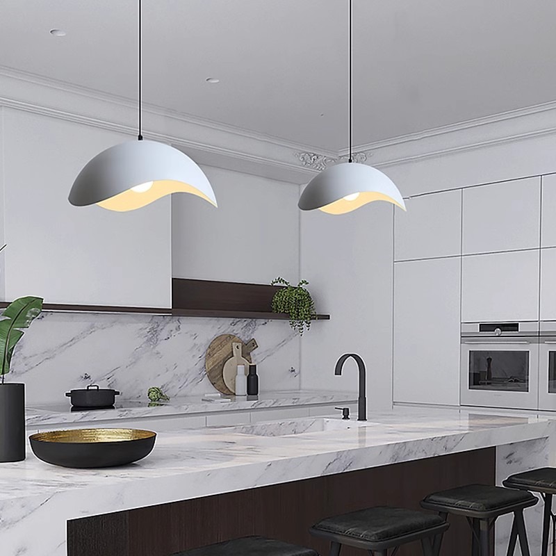 Modern simple creative iron hanging lamps 4 02