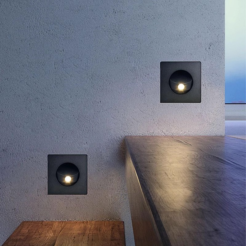 Modern simple rotatable hidden footlight 41