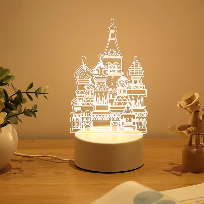 Night light bedroom bedside doll lamp 29