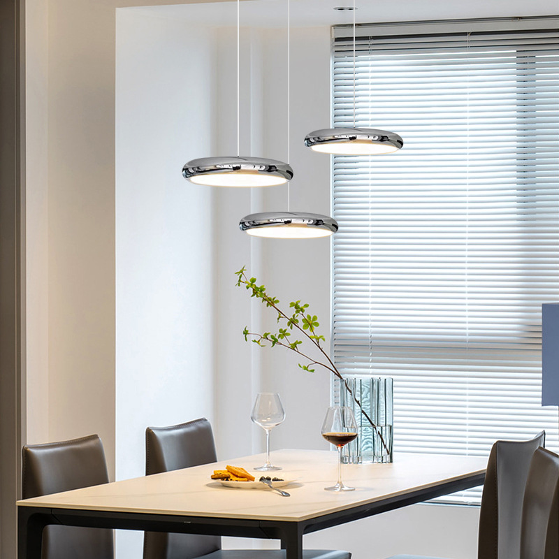 Nordic Italian minimalist restaurant chandelier 14 02