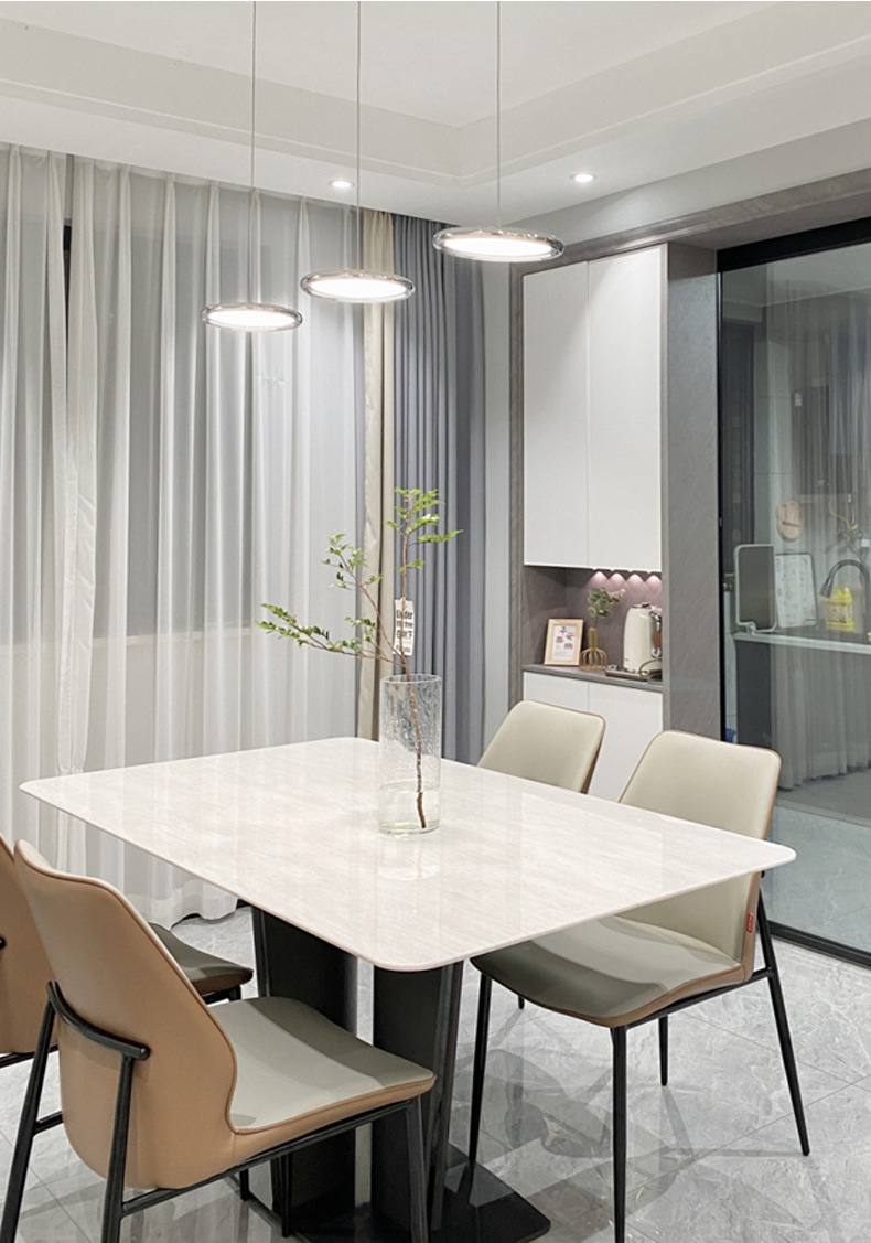 Nordic Italian minimalist restaurant chandelier 14