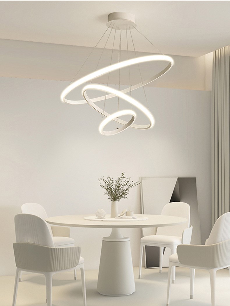Restaurant home circular minimalist LED lamp 9 02