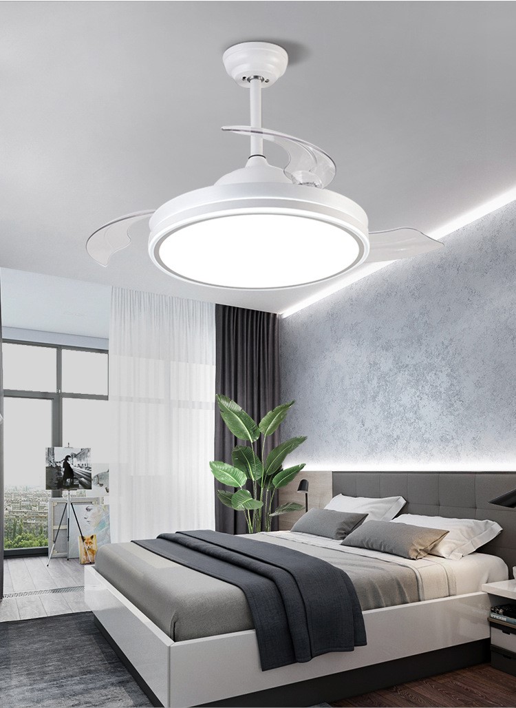 Simple electric fan chandelier integrated ceiling lamp 53
